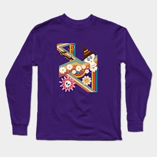 Retro Haunts Long Sleeve T-Shirt